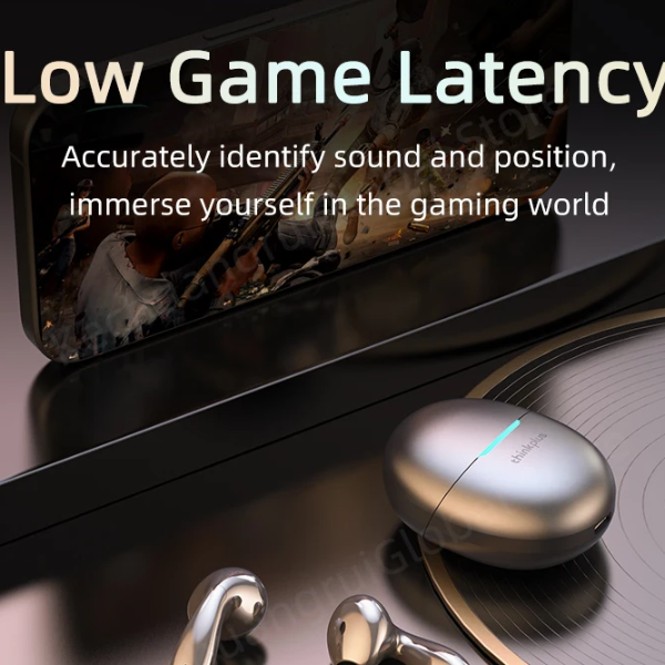 TWS Earphones Bluetooth Noise-Canceling Half In-Ear Headset