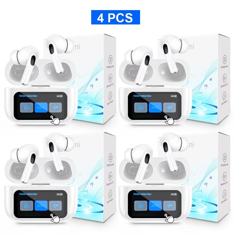 Xiaomi TWS Bluetooth Earbuds – HD Stereo Sound with LCD Touch Charging Case