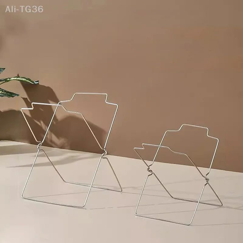 Foldable Kitchen Garbage Bag Holder Countertop Trash Rack