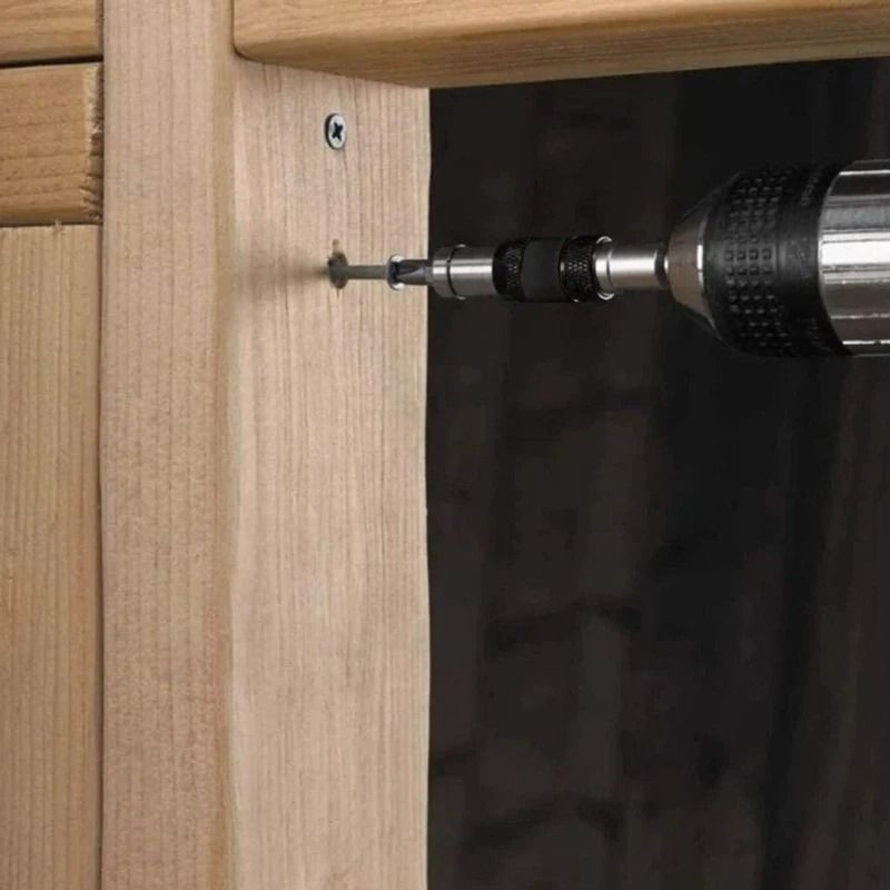 Hex Magnetic Screwdriver Bit Extension Rod with Quick Change Holder