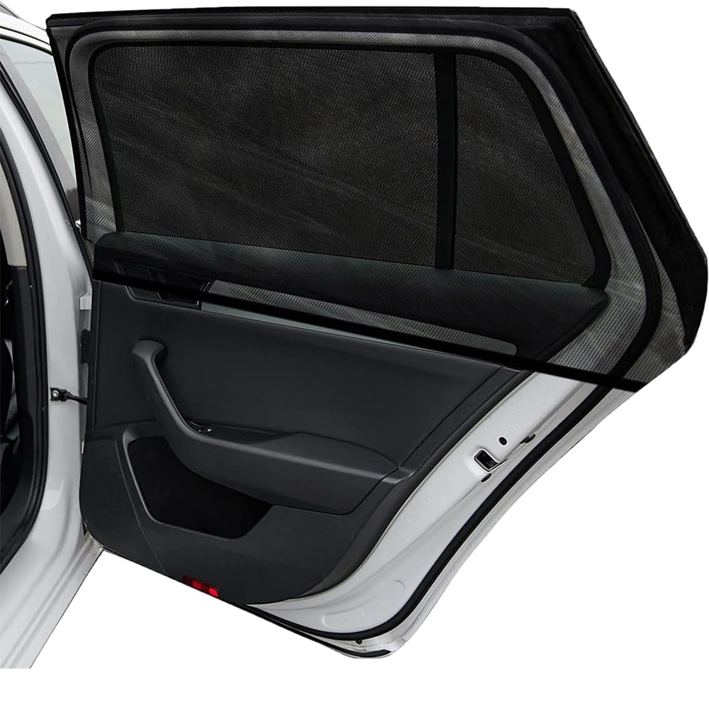 SUV Curtains Protection Car Sunshade Curtains Universal Side Window Shades Mosquito Mesh Net Auto Accessories
