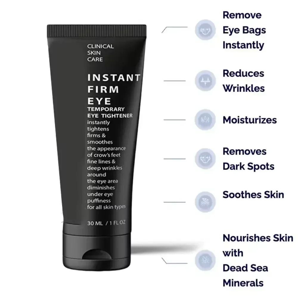 Collagen Anti-Wrinkle Firming Eye Cream, 10 Instant Eye Bag Removal Cream, Fade Fine Lines Anti Dark Circle Puffiness