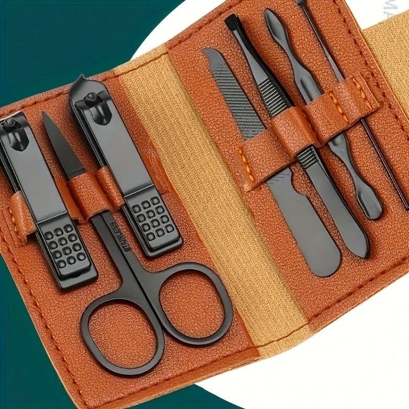 Stainless Steel Grooming Set – High Carbon Concave Blade Clipper with Travel Case