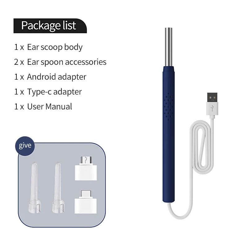 Smart Ear Wax Removal Camera Tool