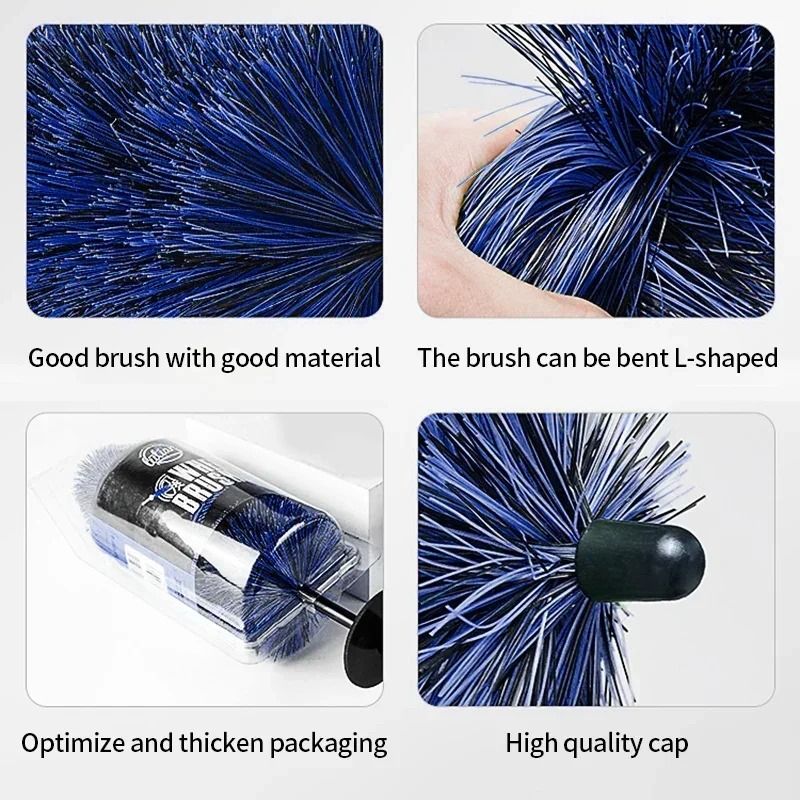 Microfiber Long-Handle Wheel & Rim Brush
