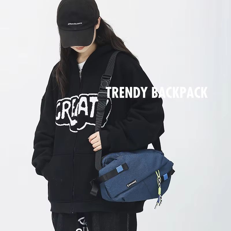 High-Quality Nylon Waist Pack – Unisex Chest Pack & Travel Crossbody Bag