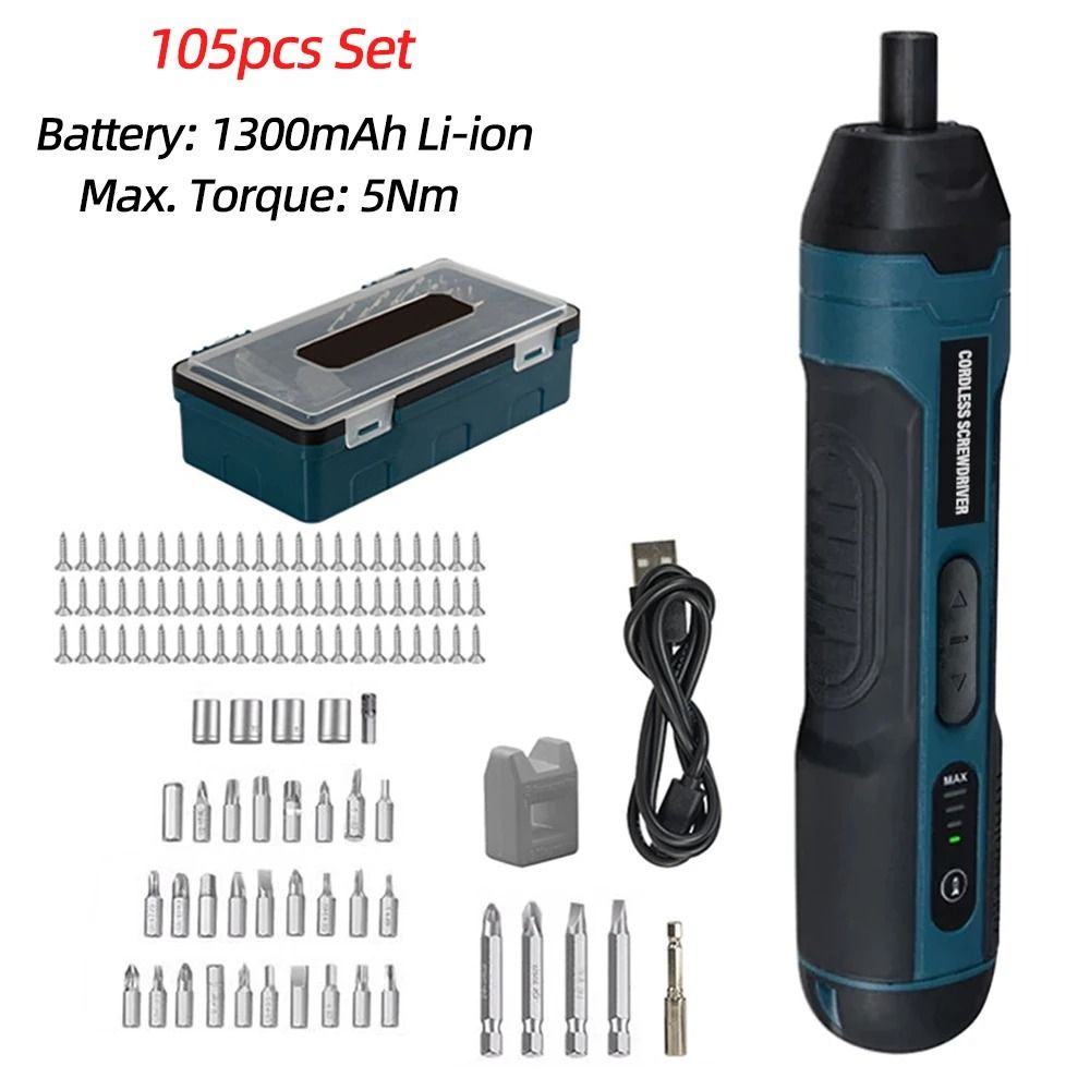 Mini Electric Screwdriver Set USB Rechargeable