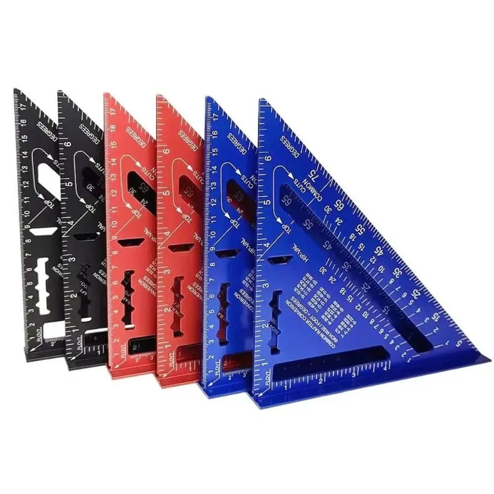 7 Inch Aluminum Alloy Triangle Ruler