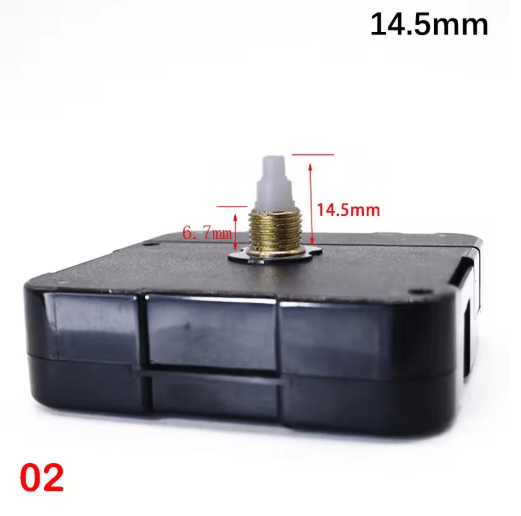 Silent Quartz Clock Mechanism Kit Long Shaft DIY Wall Clock Movement