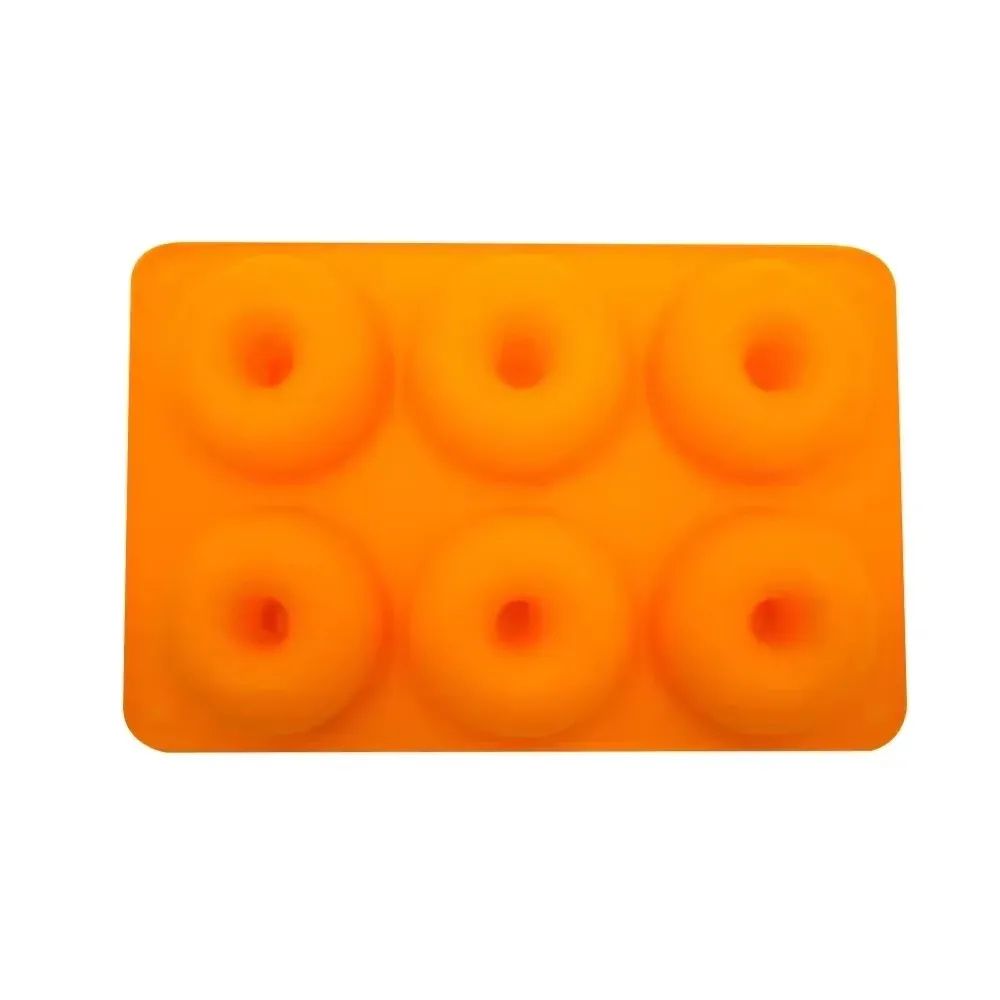 Premium 6-Cavity Silicone Donut & Baking Mold – Non-Stick Pastry, Cake & Dessert Pan