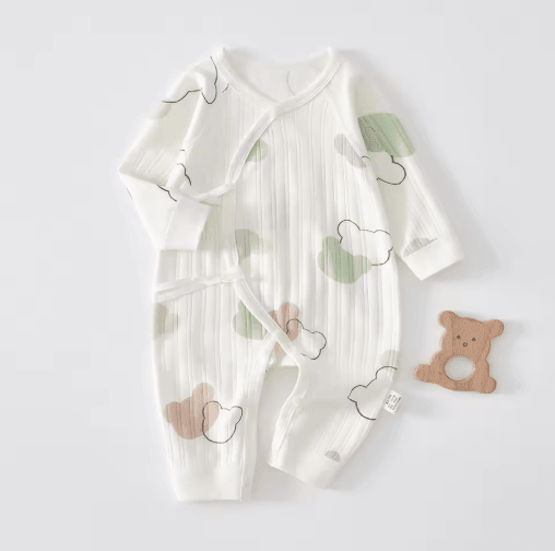 All-Season Comfort Newborn Long Sleeve Onesie – Soft cotton baby romper