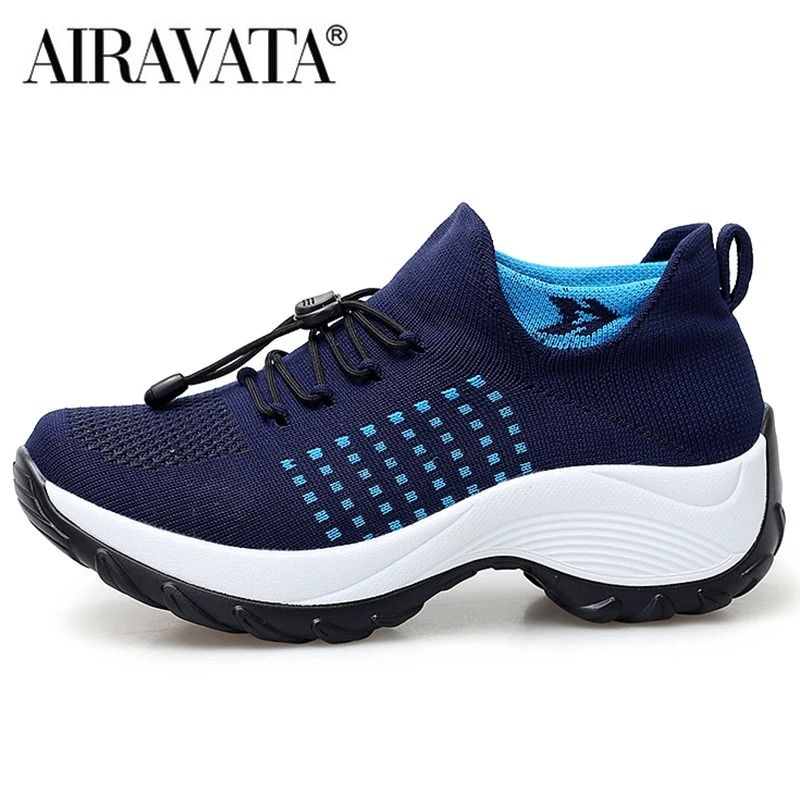 Women Breathable Walking Sneakers Non Slip Casual Shoes