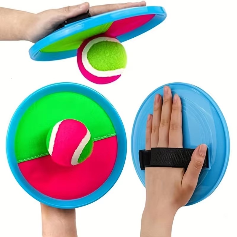 Kids Outdoor Catch Ball Set Parent Child Game Interactive Sports Toy