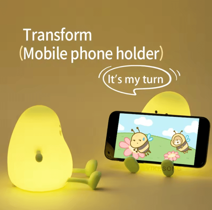 USB Rechargeable Kids Night Light – Cute Capybara Animal Lamp