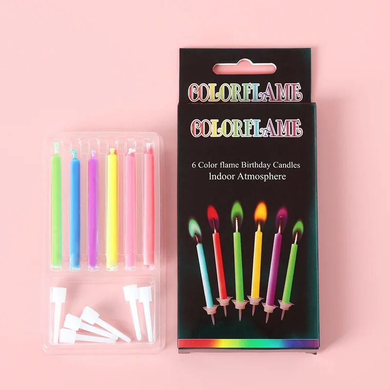 Magic Color Flame Birthday Candles Rainbow Flame Party Celebration Candles