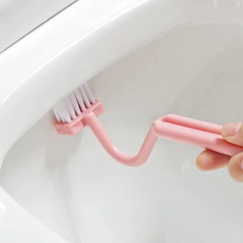 S Shape Toilet Cleaning Brush