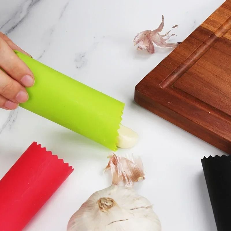 Silicone Garlic Peeler Tube For Easy Garlic Removal