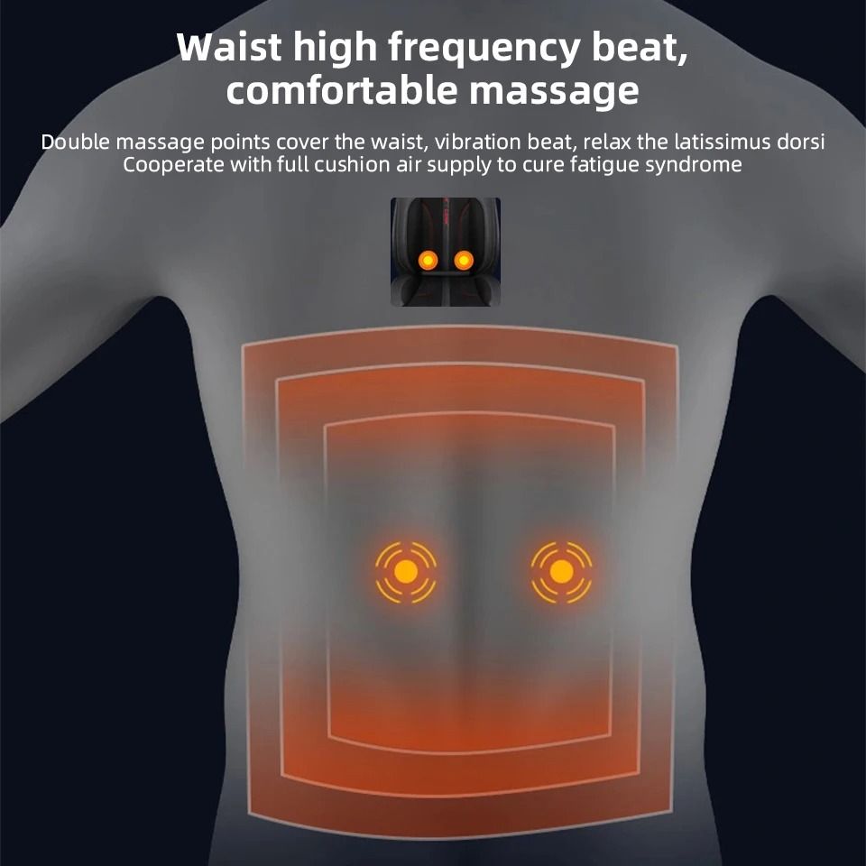 Cooling Massage Heating Car Seat Cushion