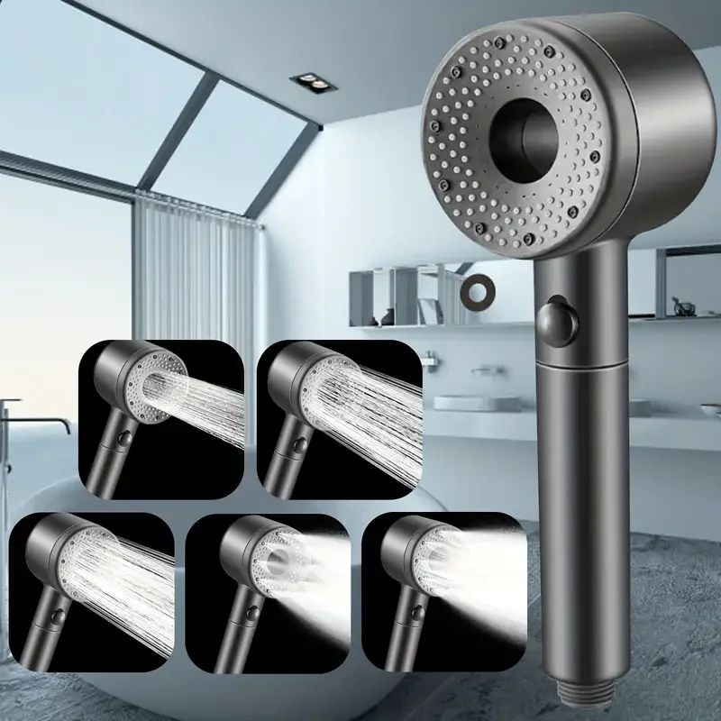 5-Speed Adjustable Filter Shower Head