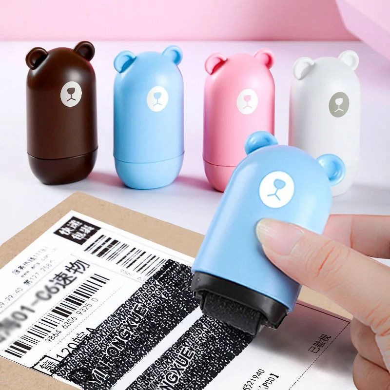 Theft Protection Privacy Roller Stamp