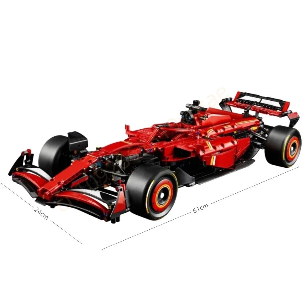 Racing Car Building Block Set 1361pcs Mechanical Assembly Model Toy