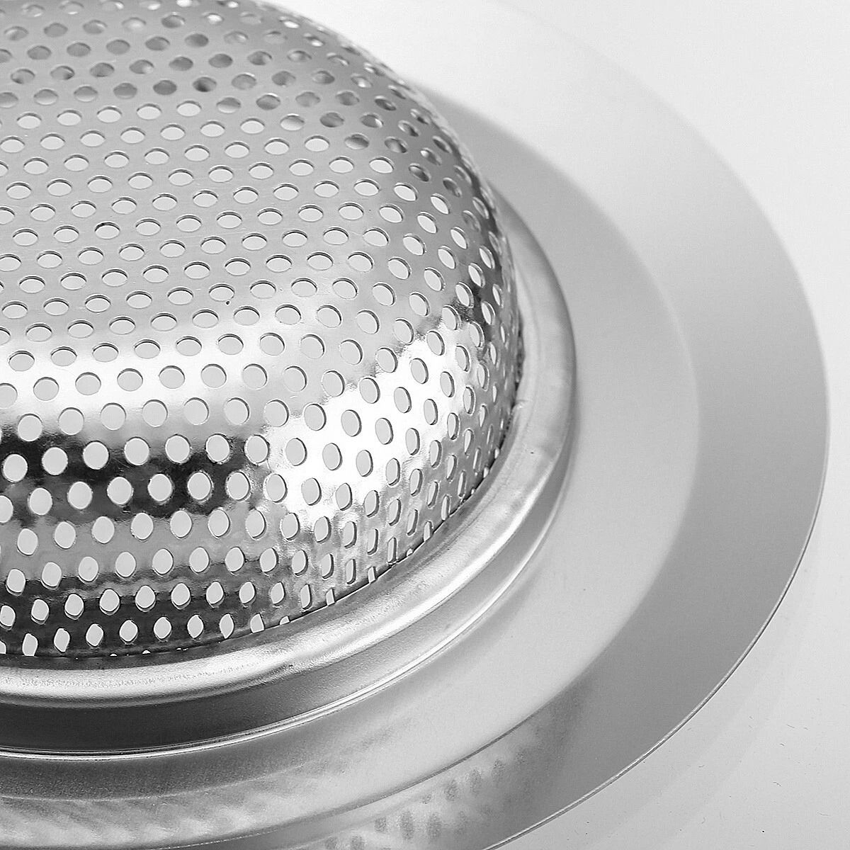 Kitchen Sink Strainer Stopper Stainless Steel Drain Basket Waste Plug