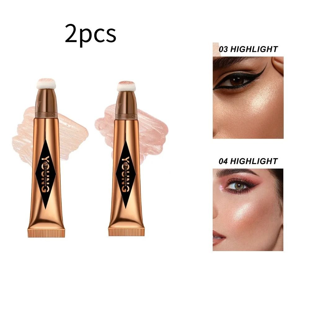 Young Vision Air Cushion Powder Blusher High Gloss Stick 6 Shades