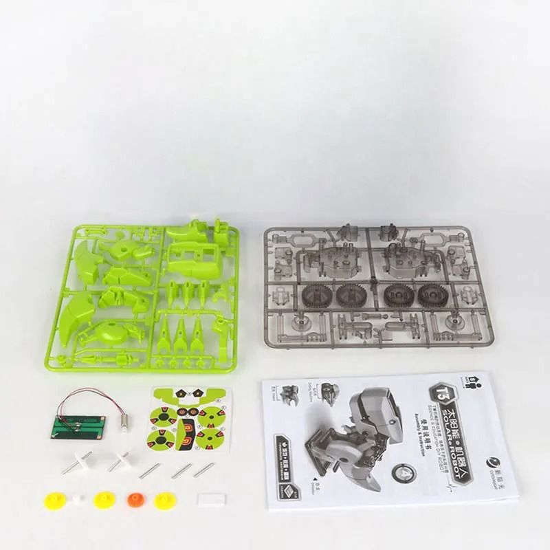 Kids Dinosaur Solar Powered STEM DIY Robot Car Toy
