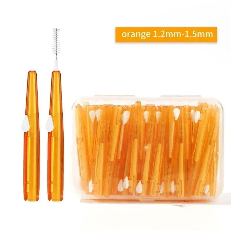 Curved Interdental Cleaning Brush Set – 20 Piece Dental Care Kit