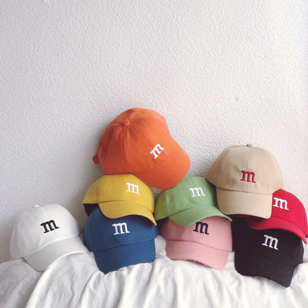 Children Thin Visor Cap, Stylish Letter Baseball Cap, Outdoor Sun Hat for Kids Summer Sports Travel Beach Wear