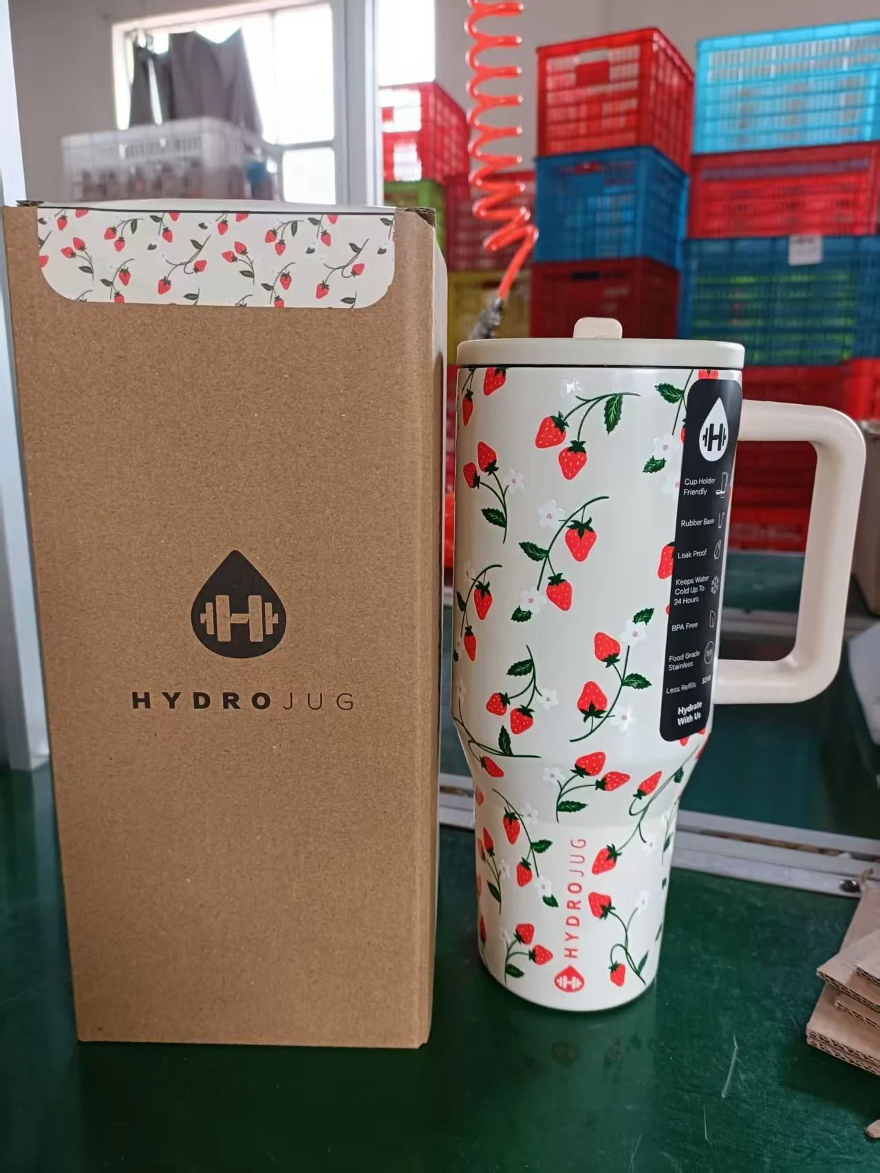 Insulated Stainless Steel Travel Tumbler with Straw Lid