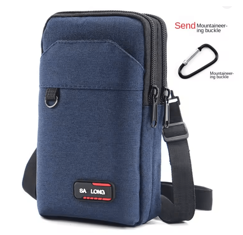 Mens Tactical Waterproof Waist Crossbody Bag