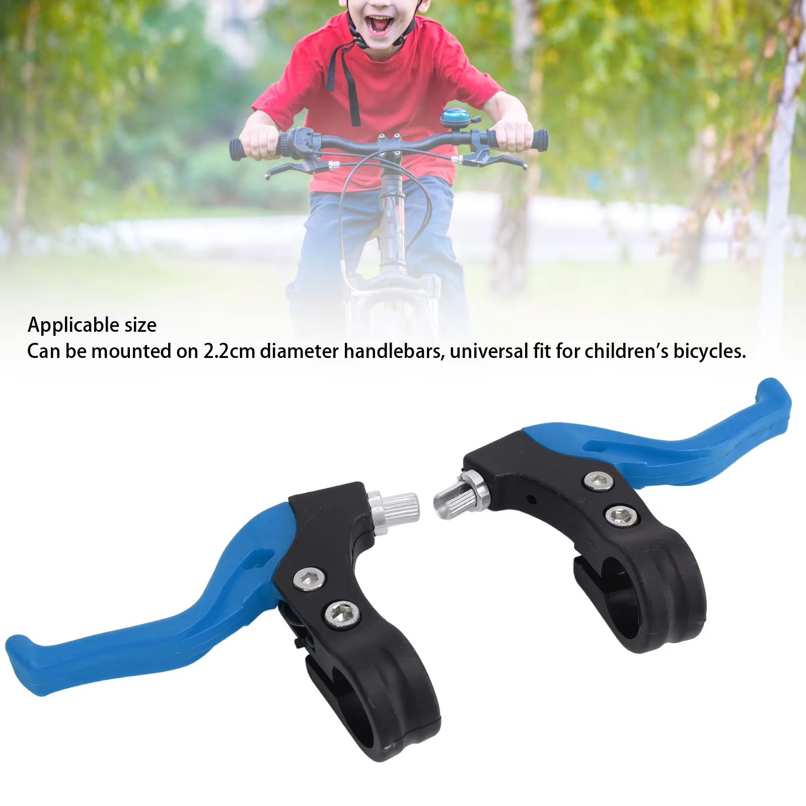Kids Bicycle Brake Handle Replacement – Universal Nylon Left & Right Bike Brake Levers (1 Pair)