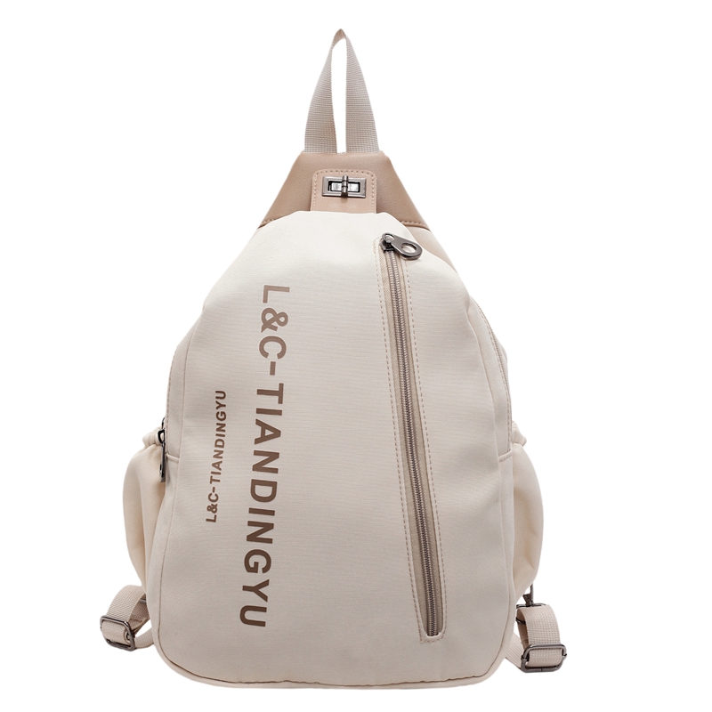 Womens Anti Theft Crossbody Sling Bag Lightweight Multi Pocket Travel Chest Backpack