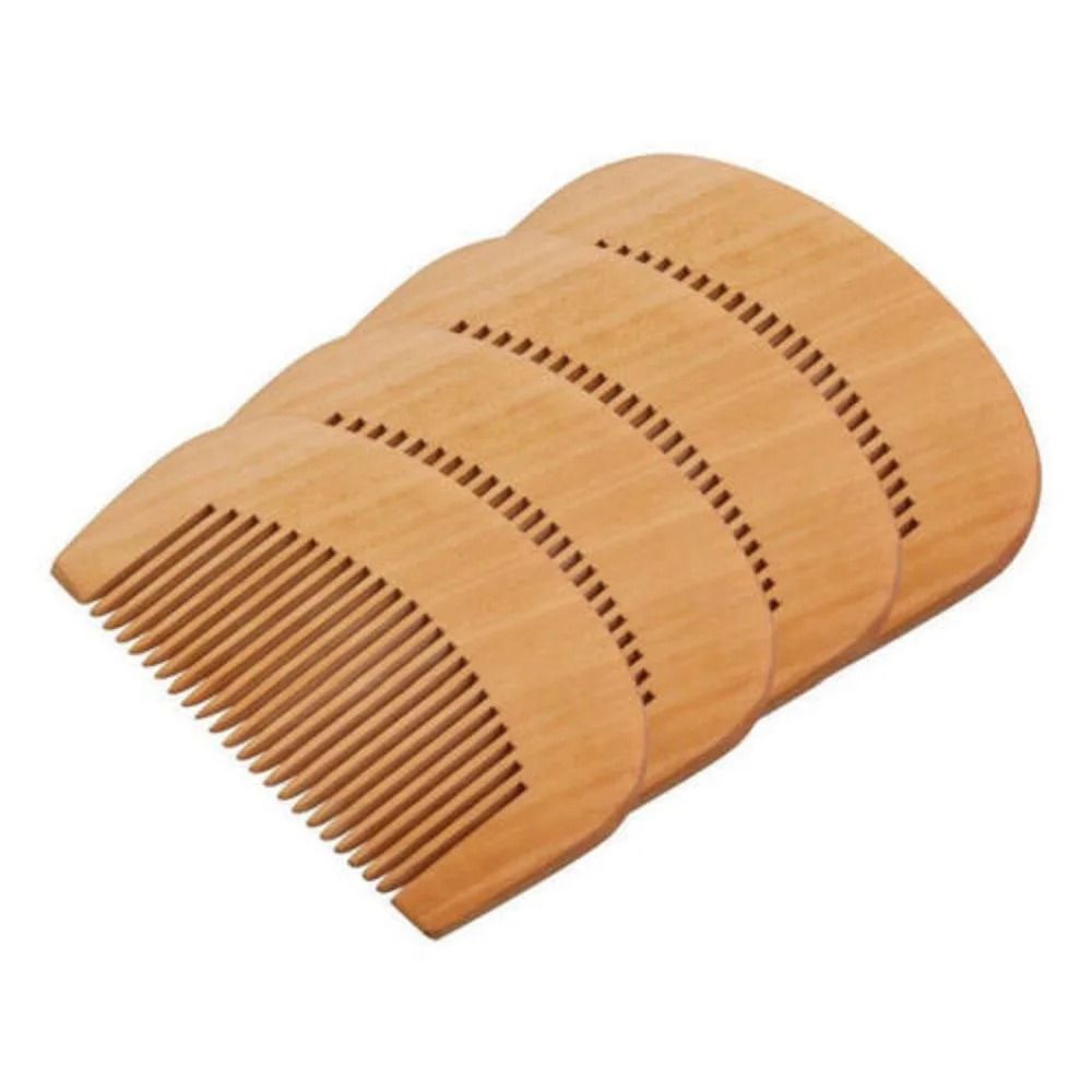 Engraved Anti-Static Wooden Comb – Premium Eco-Friendly Grooming Tool