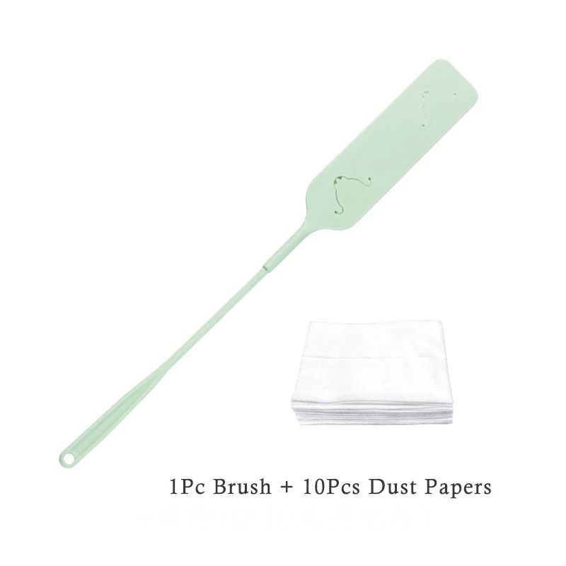 Deep-Reach Household Gap Cleaning Brush with 10-Piece Refill Set