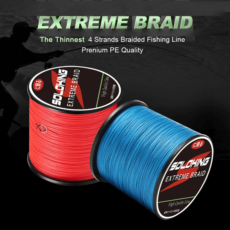 SOLOKING 300M Braided Fishing Line Super Strong PE Multifilament Line