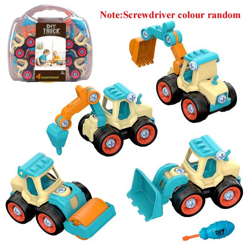 Kids DIY Engineering Truck and Tool Set