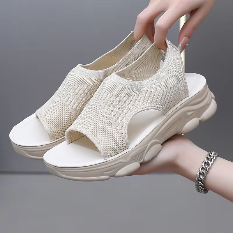 Women's Summer Casual Sandals – Breathable Anti-Slip Outdoor Travel Shoes