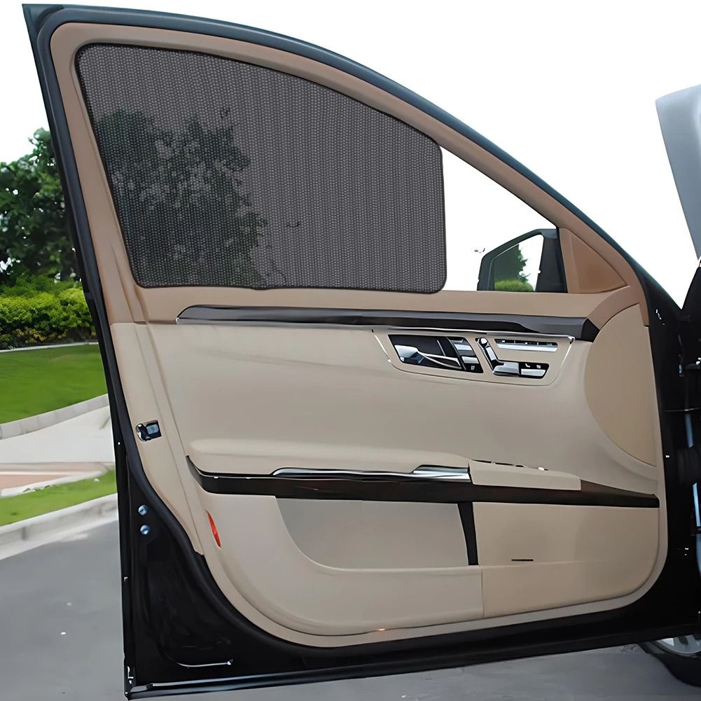 Magnetic Car Window Sun Shade UV Protection Auto Side Window Sunshade Cover