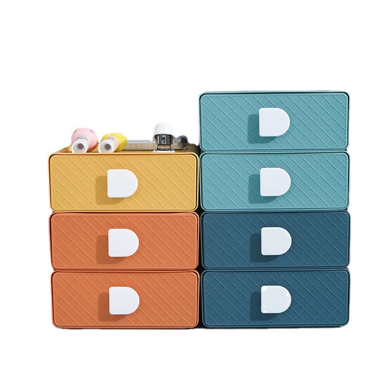 Stationery Organizer Desk Drawer, Art Office Storage, Dormitory Storage Box