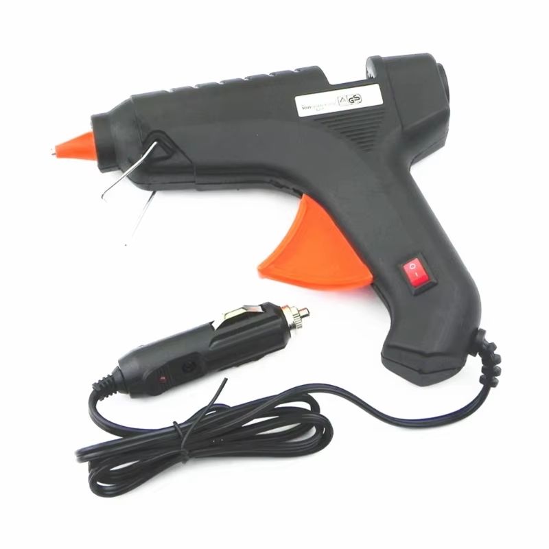 X37E 12V Car Hot Glue Gun 40W Mini Precision Hot Melt Glue Gun for DIY Crafts, Repairs & On-the-Go Projects