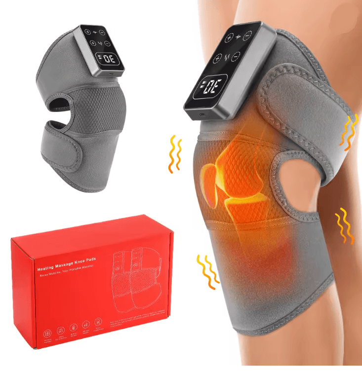ThermaPulse 2 in 1 Heated Wrist Massager with Adjustable Temperature and Vibration Therapy