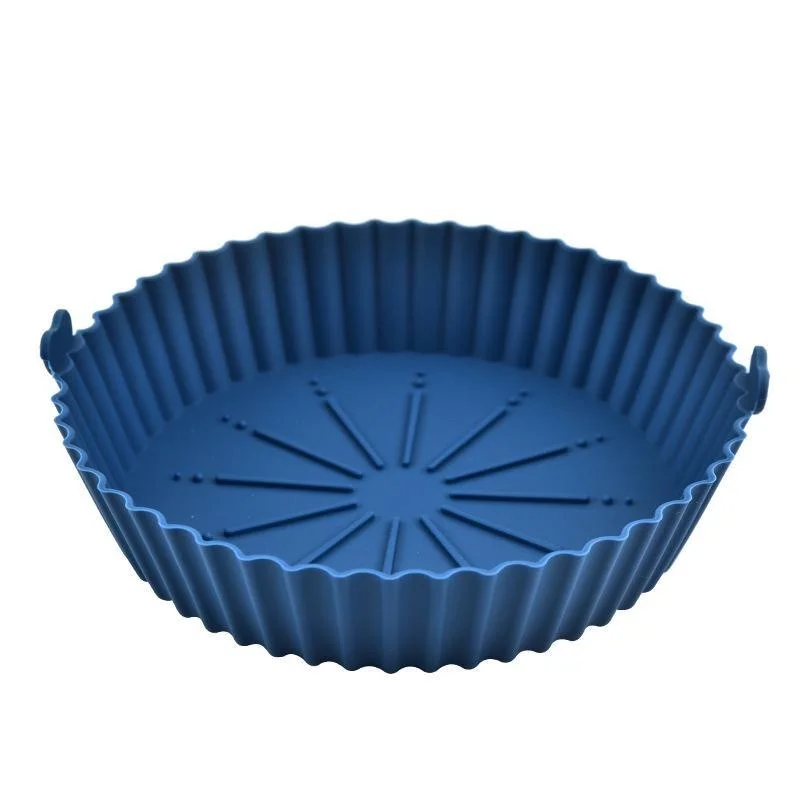 Premium Air Fryer Silicone Basket Liners Reusable Non Stick Pot & Parchment Paper Replacement