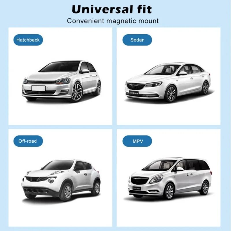 Universal Dual-Layer Telescopic Car Window Sunshades