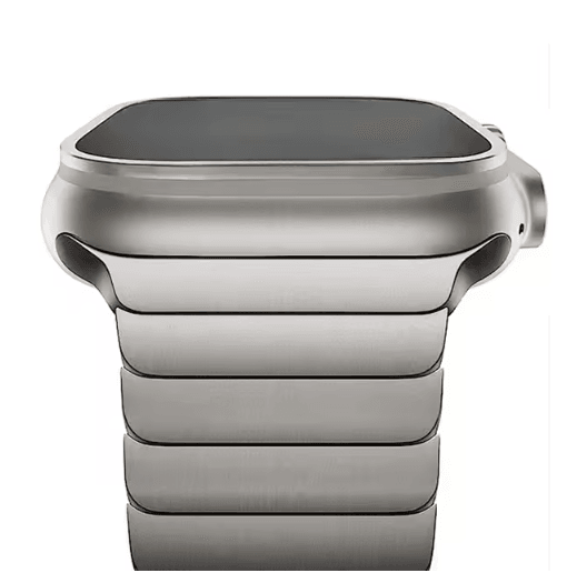 Titanium Color Stainless Steel Band for Apple Watch Ultra and Series