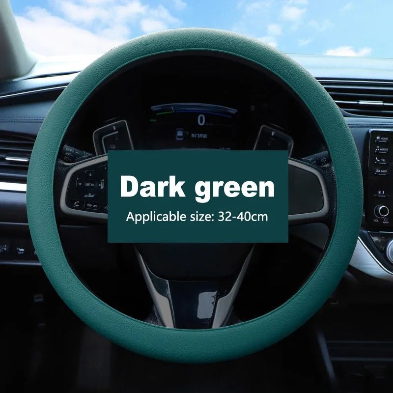 Universal Silicone Steering Wheel Cover Soft Elastic Grip