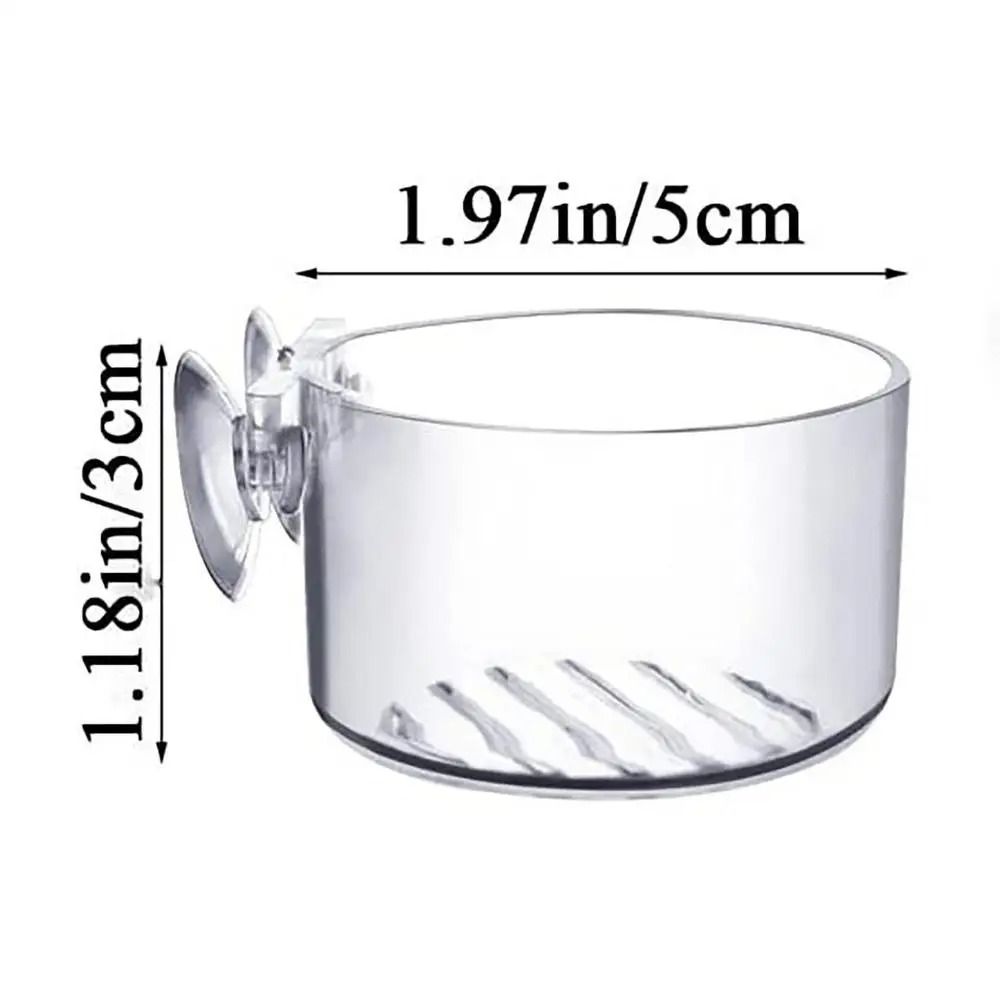 Acrylic Aquarium Plant Cup with Suction Holder