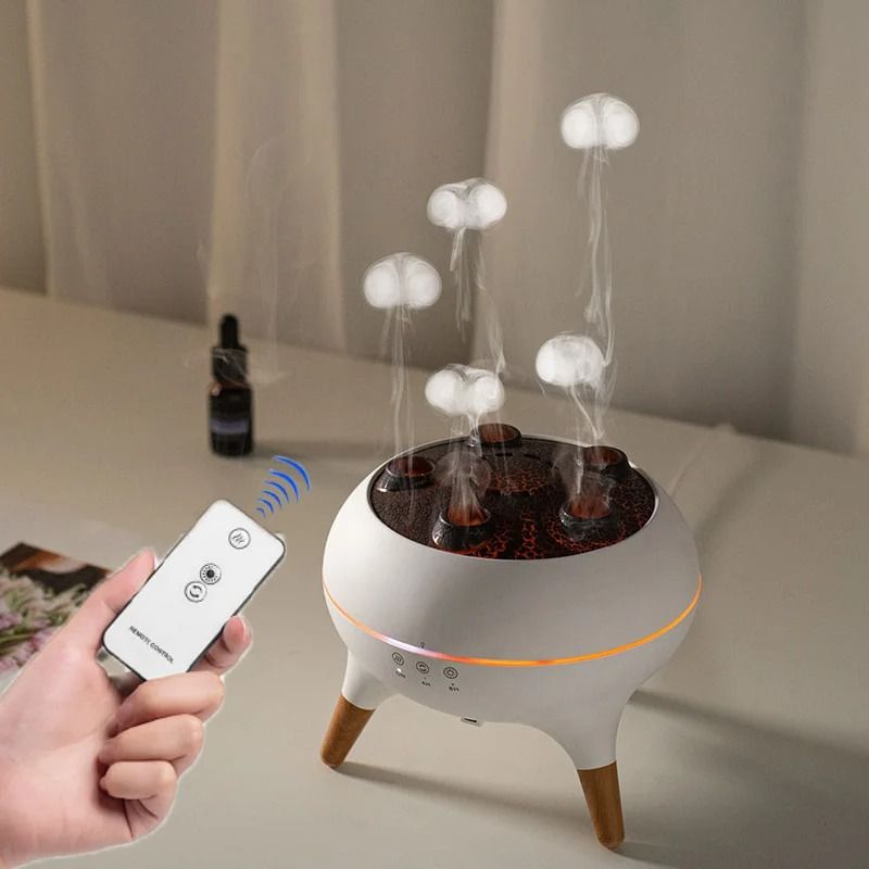 Dynamic Jellyfish Mist Humidifier and Essential Oil Diffuser