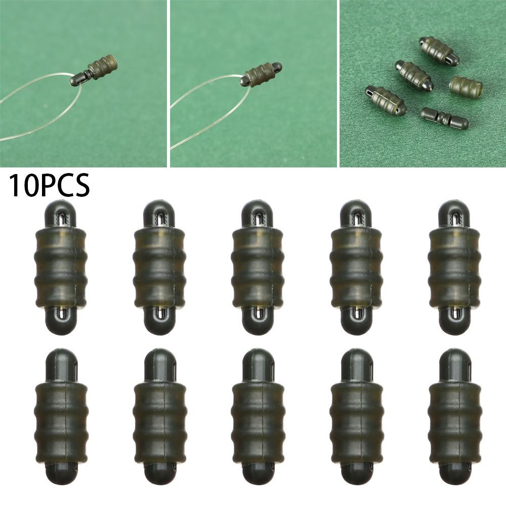 Carp Fishing Rig Connector Bead, Quick Change Stop Bead, Line Holder Trough Carp, Fishing Tool